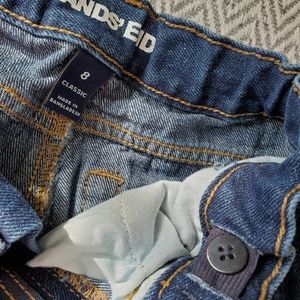 Land's End adjustable waist boys Classic Jeans